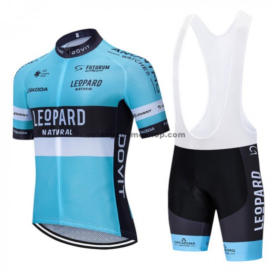 Tenue Maillot + Cuissard à Bretelles 2020 Leopard Pro Cycling M001