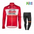 Tenue Maillot M/L + Collant Long 2017 Lotto Soudal Enfant M001