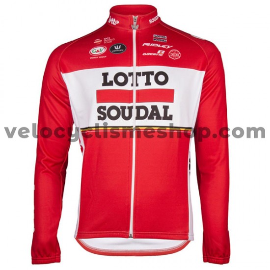 Maillot Cyclisme 2017 Lotto Soudal Manches Longues M001