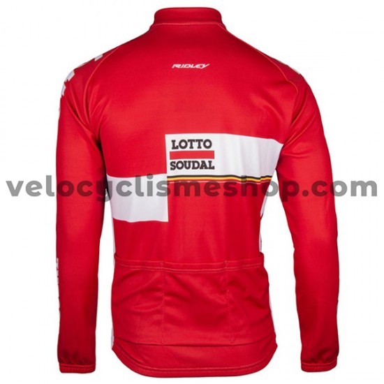Maillot Cyclisme 2017 Lotto Soudal Manches Longues M001