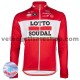 Maillot Cyclisme 2017 Lotto Soudal Hiver Thermal Fleece M001