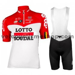 Tenue Maillot + Cuissard à Bretelles 2018 Lotto Soudal M001