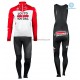 Tenue Maillot M/L + Collant à Bretelles 2018 Lotto Soudal Hiver Thermal Fleece M001