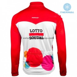 Maillot Cyclisme 2018 Lotto Soudal Hiver Thermal Fleece M001