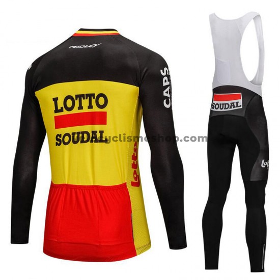 Tenue Maillot M/L + Collant à Bretelles 2018 Lotto Soudal M002