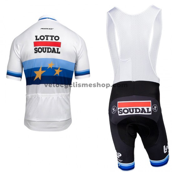 Tenue Maillot + Cuissard à Bretelles 2018 Lotto Soudal M005