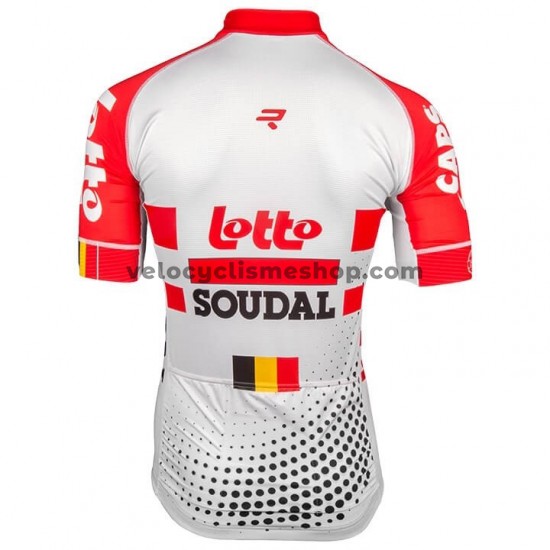 Tenue Maillot + Cuissard à Bretelles 2019 Lotto Soudal M001