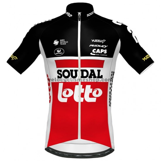 Tenue Maillot + Cuissard à Bretelles 2020 Lotto Soudal M001