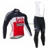 Tenue Maillot M/L + Collant à Bretelles 2020 Lotto Soudal Hiver Thermal Fleece M002