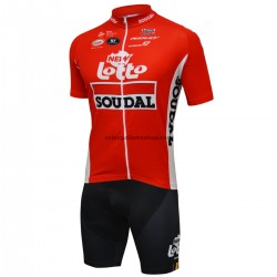 Tenue Maillot + Cuissard à Bretelles Tour de France 2018 Lotto Soudal M001
