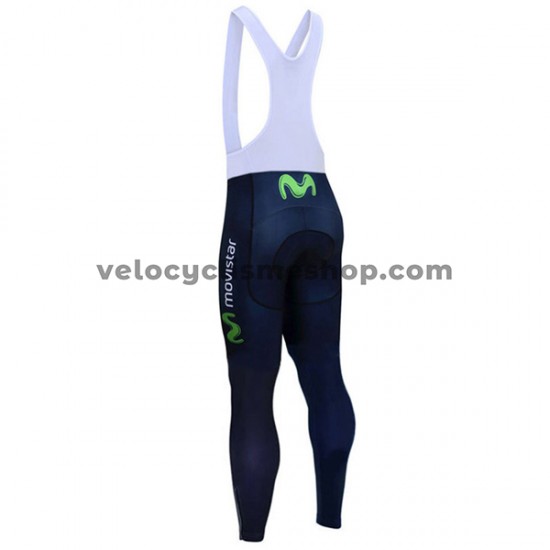Collant à Bretelles 2017 Movistar Team M001