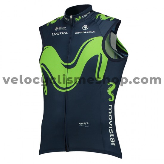 Gilet Cycliste 2017 Movistar Team M001