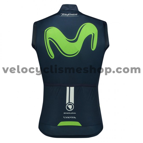 Gilet Cycliste 2017 Movistar Team M001