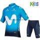 Tenue Maillot + Cuissard 2018 Movistar Team Enfant M001