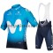 Tenue Maillot + Cuissard à Bretelles 2018 Movistar Team M001