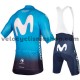 Tenue Maillot + Cuissard à Bretelles 2018 Movistar Team M001