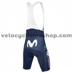 Cuissard Court à Bretelles 2018 Movistar Team M001