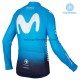 Maillot Cyclisme 2018 Movistar Team Hiver Thermal Fleece M001