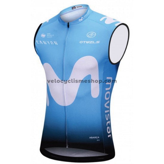 Gilet Cycliste 2018 Movistar Team M001