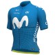 Tenue Maillot + Cuissard à Bretelles 2020 Movistar Team M001