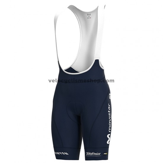 Tenue Maillot + Cuissard à Bretelles 2020 Movistar Team M001