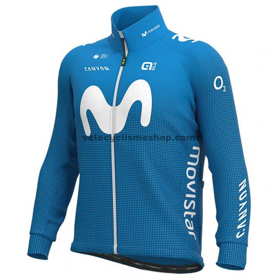Maillot Cyclisme 2020 Movistar Team Manches Longues M001