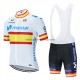 Tenue Maillot + Cuissard à Bretelles 2020 Movistar Team M002