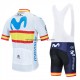 Tenue Maillot + Cuissard à Bretelles 2020 Movistar Team M002