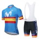 Tenue Maillot + Cuissard à Bretelles 2020 Movistar Team M003