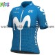 Tenue Maillot + Cuissard 2021 Movistar Team Enfant M001