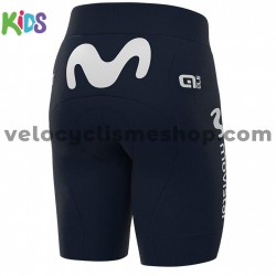 Tenue Maillot + Cuissard 2021 Movistar Team Enfant M001