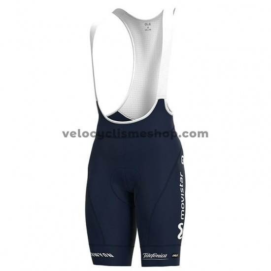 Tenue Maillot + Cuissard à Bretelles 2021 Movistar Team M001