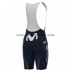 Tenue Maillot + Cuissard à Bretelles 2021 Movistar Team M001