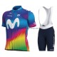 Tenue Maillot + Cuissard à Bretelles 2021 Movistar Team M004