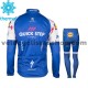 Tenue Maillot M/L + Collant Long 2017 Quick-Step Floors Enfant Hiver Thermal Fleece M001