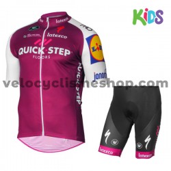 Tenue Maillot + Cuissard 2017 Quick-Step Floors Enfant M003