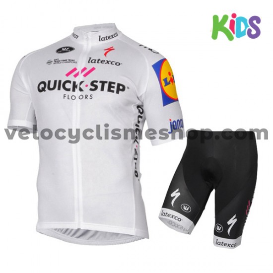 Tenue Maillot + Cuissard 2017 Quick-Step Floors Enfant M005