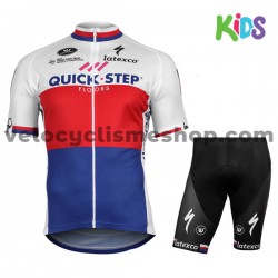 Tenue Maillot + Cuissard 2017 Quick-Step Floors Enfant M007