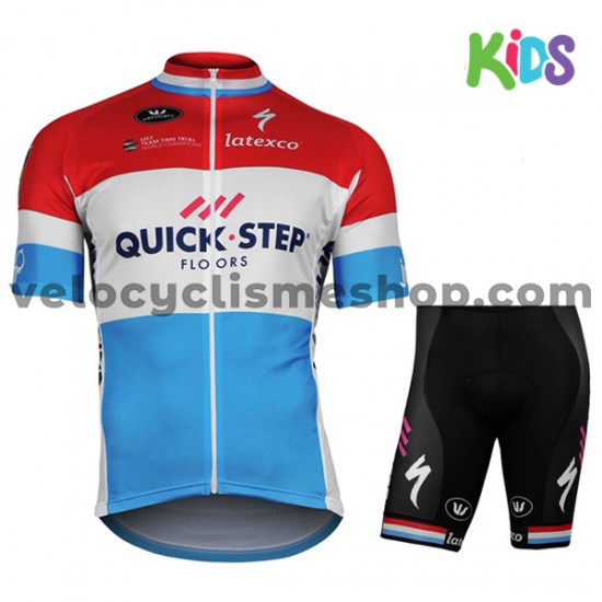 Tenue Maillot + Cuissard 2017 Quick-Step Floors Enfant M008