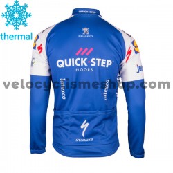 Maillot Cyclisme 2017 Quick-Step Floors Hiver Thermal Fleece M001
