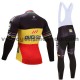 Tenue Maillot M/L + Collant à Bretelles 2017 Quick-Step Floors M002