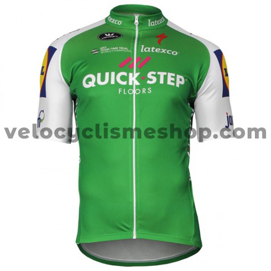 Tenue Maillot + Cuissard à Bretelles 2017 Quick-Step Floors M002