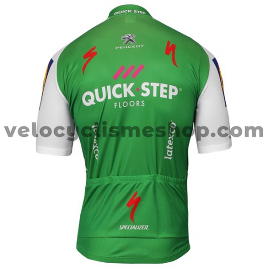 Tenue Maillot + Cuissard à Bretelles 2017 Quick-Step Floors M002