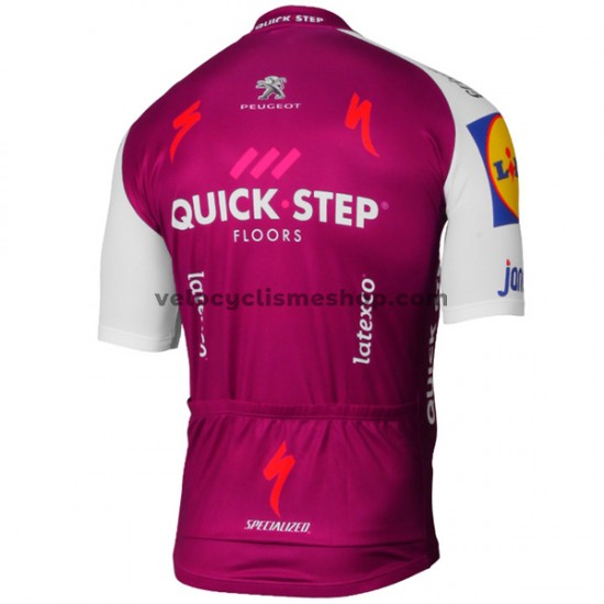 Tenue Maillot + Cuissard à Bretelles 2017 Quick-Step Floors M003