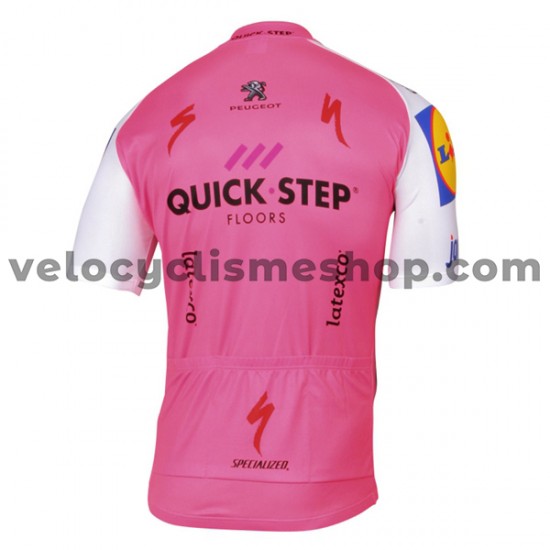 Tenue Maillot + Cuissard à Bretelles 2017 Quick-Step Floors M004