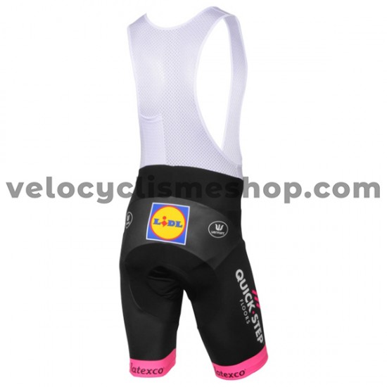 Tenue Maillot + Cuissard à Bretelles 2017 Quick-Step Floors M004