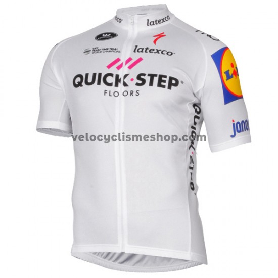 Tenue Maillot + Cuissard à Bretelles 2017 Quick-Step Floors M005