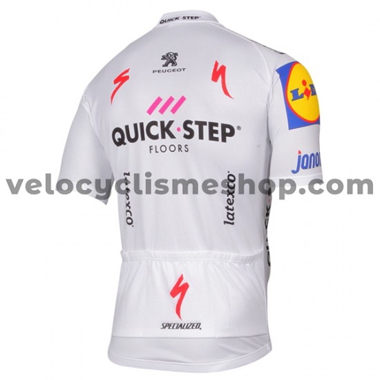 Tenue Maillot + Cuissard à Bretelles 2017 Quick-Step Floors M005