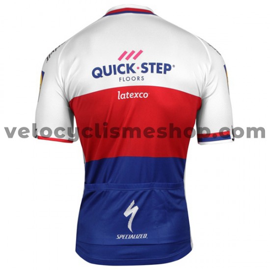 Tenue Maillot + Cuissard à Bretelles 2017 Quick-Step Floors M007