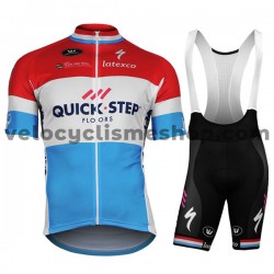 Tenue Maillot + Cuissard à Bretelles 2017 Quick-Step Floors M008